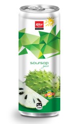 330ml باریک می تواند نوشیدنی Soursop